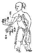 手厥陰心包経の経絡図