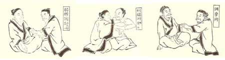 按腹図解